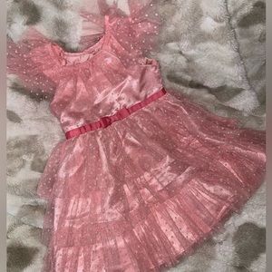 Pink tulle dress